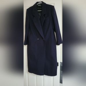 Navy winter coat